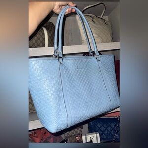 Gucci Blue Tote